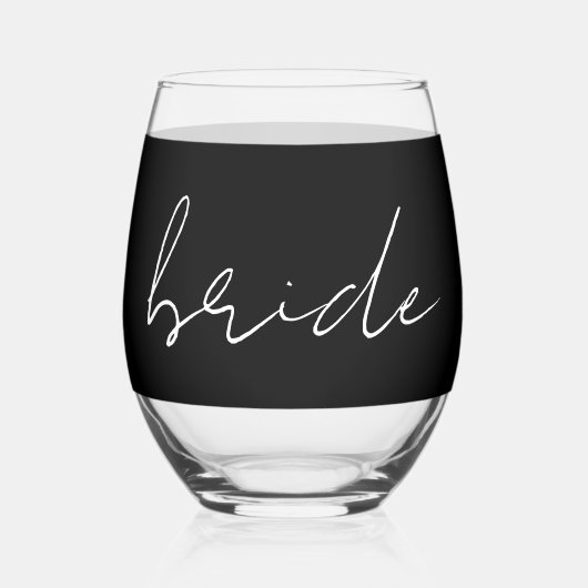 Aangepaste bruiloft Stenless wijnglas gunst Wijnglas Zonder Voet (Voorkant)