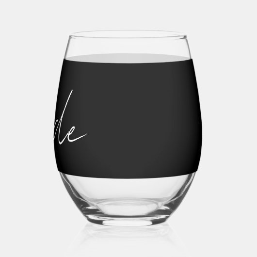 Aangepaste bruiloft Stenless wijnglas gunst Wijnglas Zonder Voet (Links)