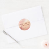 Aangepaste bruiloft stickers (Envelop)