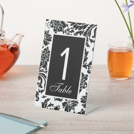 Aangepaste bruiloft voor zwart-wit vocht reclamebord met voetstuk (Insitu)