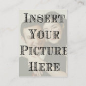 Aangepaste bruiloft-webpaginakaarten visitekaartje (Achterkant)