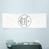 Aangepaste bruiloft Welkom Teken 12 'x 4' Vinyl Ba Spandoek (Beurs)
