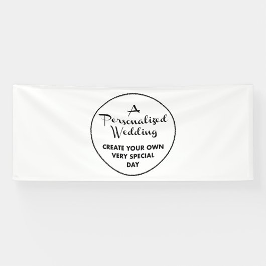 Aangepaste bruiloft Welkom Teken 4 'x 10' Vinyl Ba Spandoek (Horizontaal)