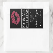 aangepaste bruiloft wijn fles label tafel centrum (Tas)