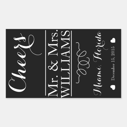 aangepaste bruiloft wijn fles label tafel centrum (Voorkant)