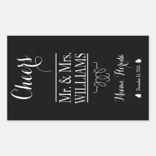 aangepaste bruiloft wijn fles label tafel centrum