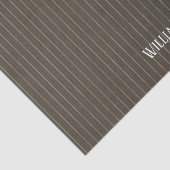 Aangepaste bruine retrorpes tissuepapier (Detail)