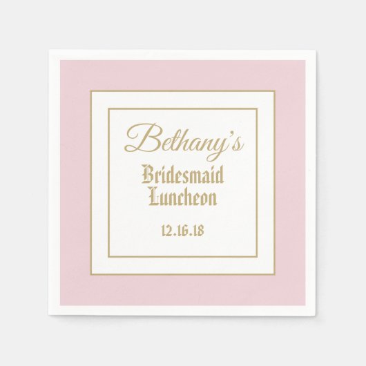 Aangepaste bruinmaïde maffia-luiers servet (Voorkant)