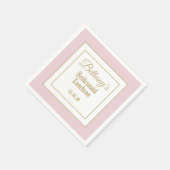 Aangepaste bruinmaïde maffia-luiers servet (Hoek)