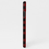 Aangepaste Buffalo Plaid Voeg naam toe BUDGET iPhone Hoesje (Rechterkant)