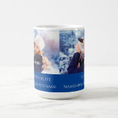 Aangepaste bug met foto en tekst of verwijderen koffiemok (Center)