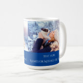 Aangepaste bug met foto en tekst of verwijderen koffiemok (Voorkant rechts)