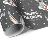 Aangepaste BUGS BUNNY™ Gelukkige Verjaardag Cadeaupapier (Rol Hoek)