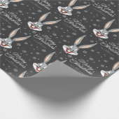 Aangepaste BUGS BUNNY™ Vrolijk kerstfeest Cadeaupapier (Hoek)