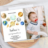 Aangepaste buitenruimte Kinder feestuitnodiging Kaart