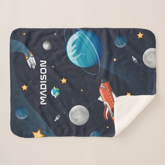 Aangepaste buitenruimtecentrale sherpa deken (Voorkant (horizontaal))