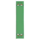 Aangepaste Bulgaarse Shades-runners Korte Tafelloper (Voorkant)