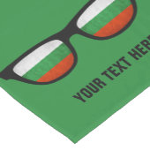 Aangepaste Bulgaarse Shades-runners Korte Tafelloper (Hoek)
