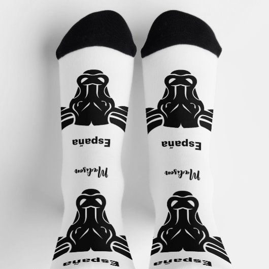 Aangepaste bulktekst met stijlen sokken (Top)