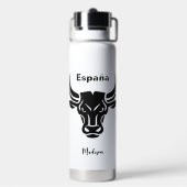 Aangepaste bulktekst met stijlen waterfles (Achterkant)