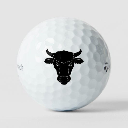 Aangepaste Bull Taylor gemaakt TP5, 12 Pack golfba Golfballen (Voorkant)