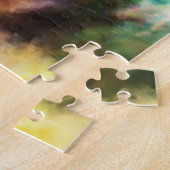 Aangepaste bulldog Waterverf schilderij Legpuzzel (Zijkant)