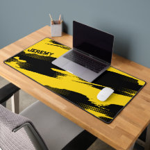 Aangepaste Bumblebee Geel Zwart Abstract Gaming