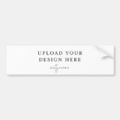 Aangepaste Bumpersticker (Voorkant)