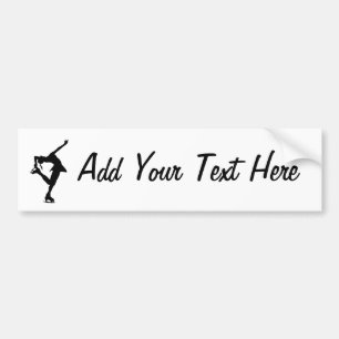 Aangepaste Bumpersticker Skater