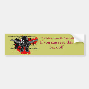 Aangepaste bumpersticker voor Smith en vrienden