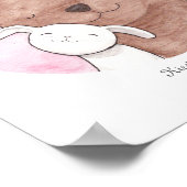 Aangepaste bundel en Beer Poster - Speciaal artike (Hoek)