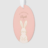Aangepaste bunnies Pasen Ornament (voorkant)