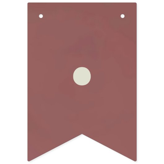 Aangepaste Bunting Banner - Blushing Champagne Wed (Tweede vlag)