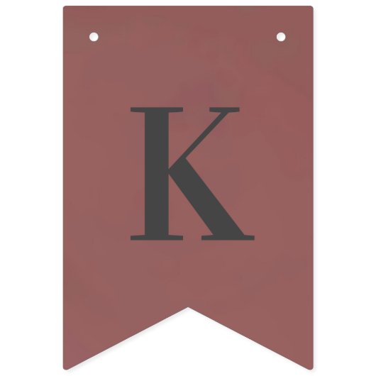 Aangepaste Bunting Banner - Blushing Champagne Wed (Derde vlag)