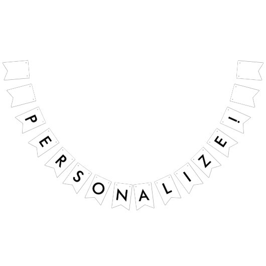 Aangepaste Bunting Banner, Foto, Ontwerp, Tekst Vlaggetjes (Alle)