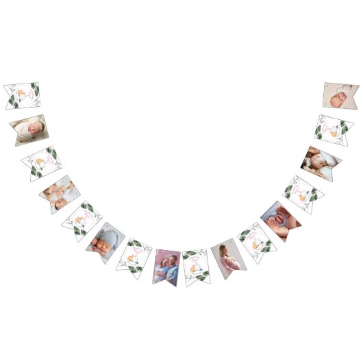 Aangepaste Bunting Banner Sjabloon Herfst Sip en S (Alle)