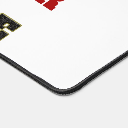 Aangepaste bureaumat (Hoek)