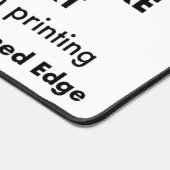 Aangepaste bureaumat - Giant bureau beschermer pad (Hoek)