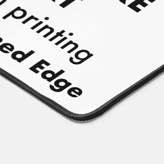 Aangepaste bureaumat - Giant bureau beschermer pad (Hoek)