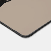 Aangepaste bureaumat met varkenssilhouet (Hoek)