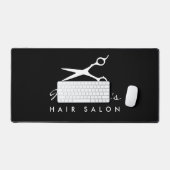 Aangepaste bureaumat voor kapsalon of kapperszaak (Keyboard & Muis)