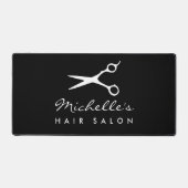 Aangepaste bureaumat voor kapsalon of kapperszaak (Voorkant)