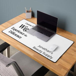 Aangepaste bureaumat voor salon eigenaar kapper be