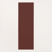 Aangepaste Burgundy Red Business Logo Name Instagr Yogamat (Achterkant)