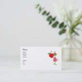 Aangepaste Business/Calling Card-leraar & Apple Visitekaartje (Staand voorkant)