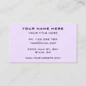 Aangepaste Business Card Template Ontwerp uw eigen Visitekaartje (Voorkant)