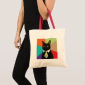 Aangepaste Business Cat Bag Tote Bag (Voorkant (product))