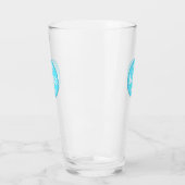 Aangepaste Business Club Bar Cafe Logo Branded Bee Glas (Links)