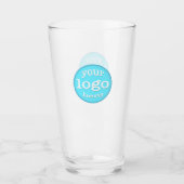 Aangepaste Business Club Bar Cafe Logo Branded Bee Glas (Voorkant)