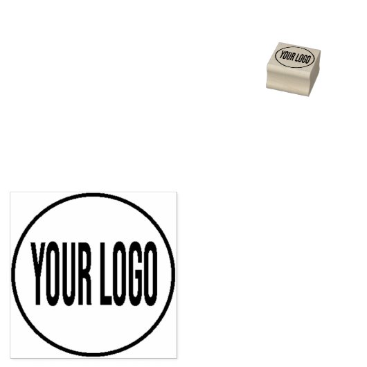 Aangepaste Business Company Logo of Afbeelding Rubberstempel (Gestempeld)
